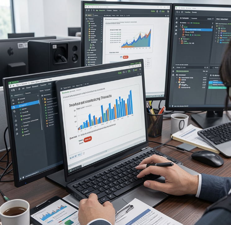 Air freight cargo plane