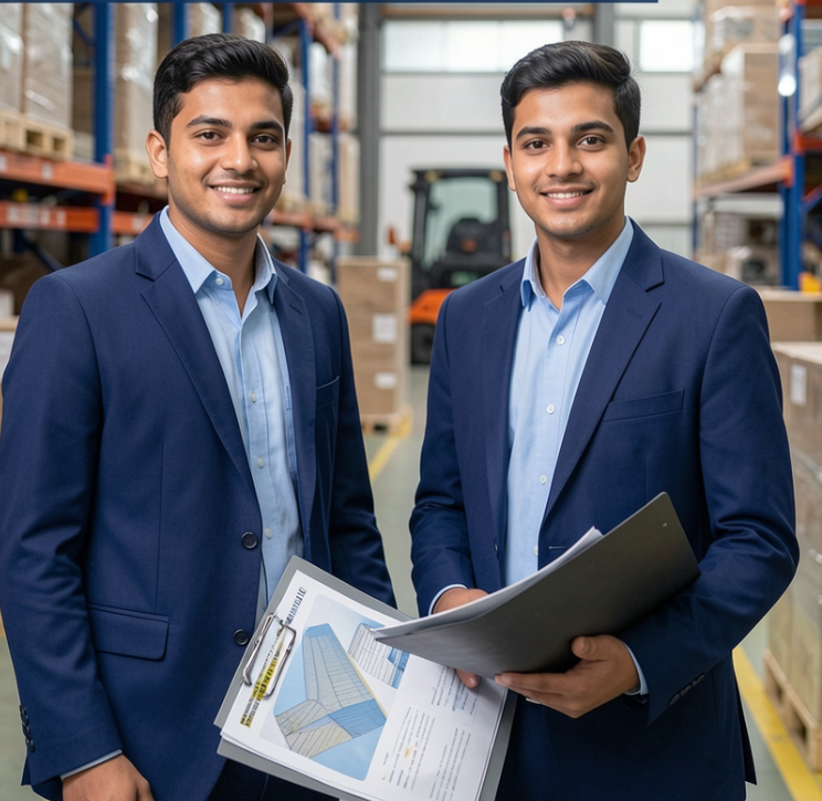 Road logistics delivery truck